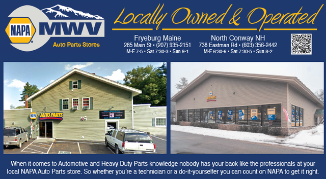About Us | NAPA Auto Parts Mount Washington Valley | Conway, NH